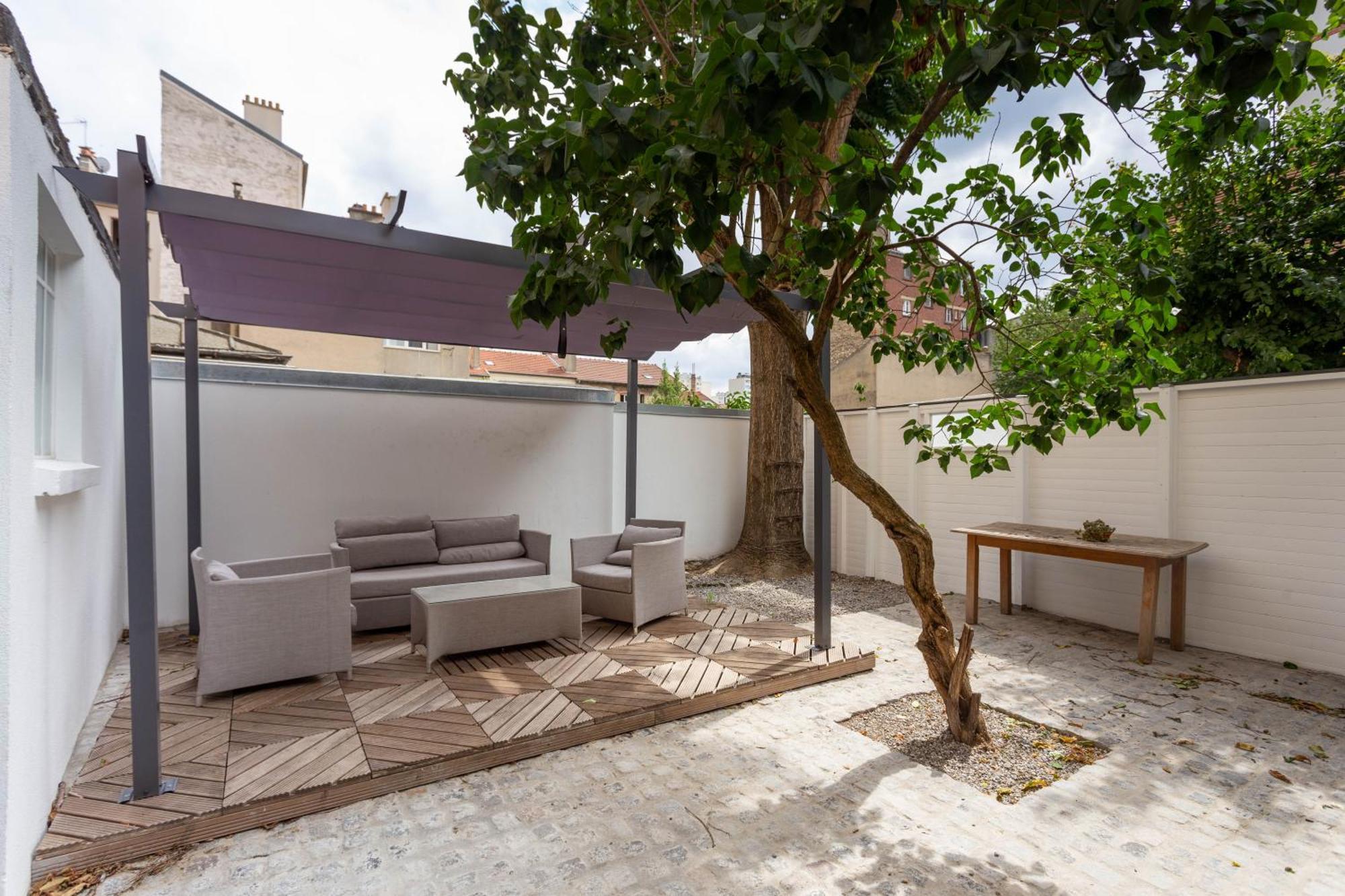 Lovely Little House With Private Garden In Paris Ivry-sur-Seine Zewnętrze zdjęcie