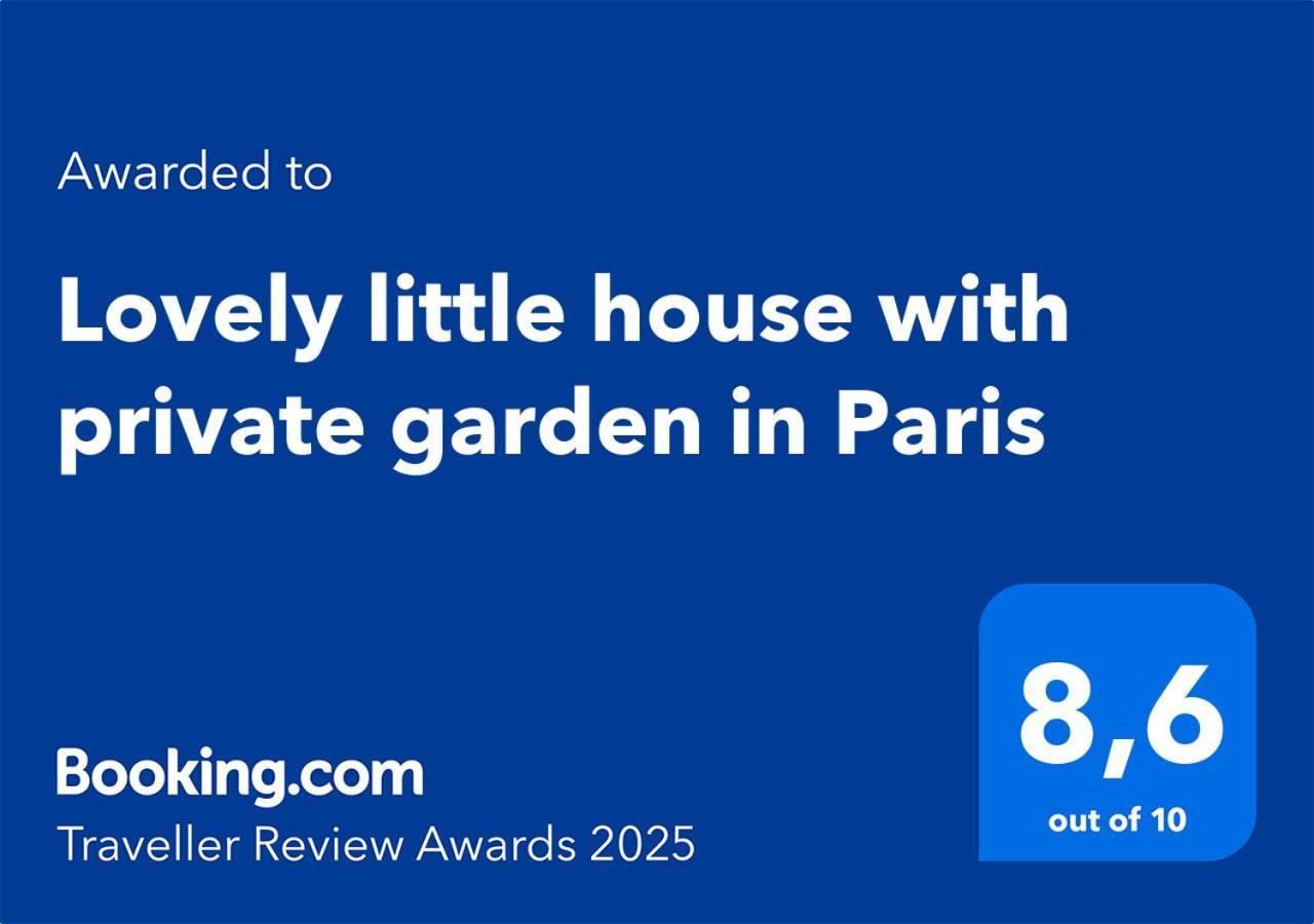 Lovely Little House With Private Garden In Paris Ivry-sur-Seine Zewnętrze zdjęcie